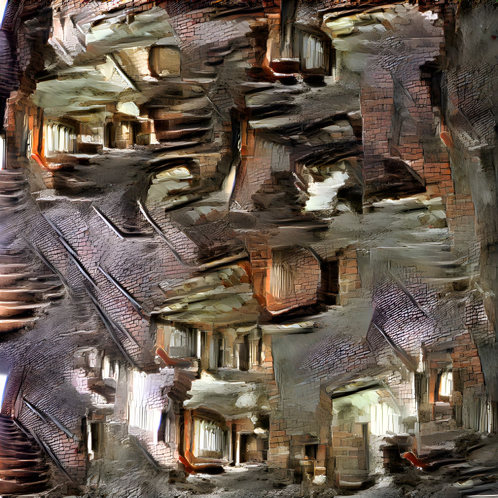 A Fall Apart in Non-Linear Ways