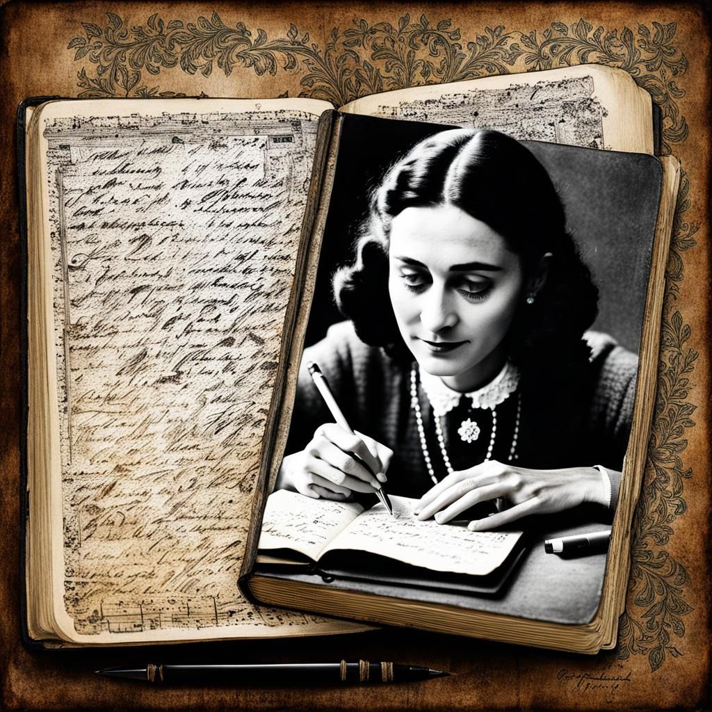 Never forget Anne Frank  by @daloup