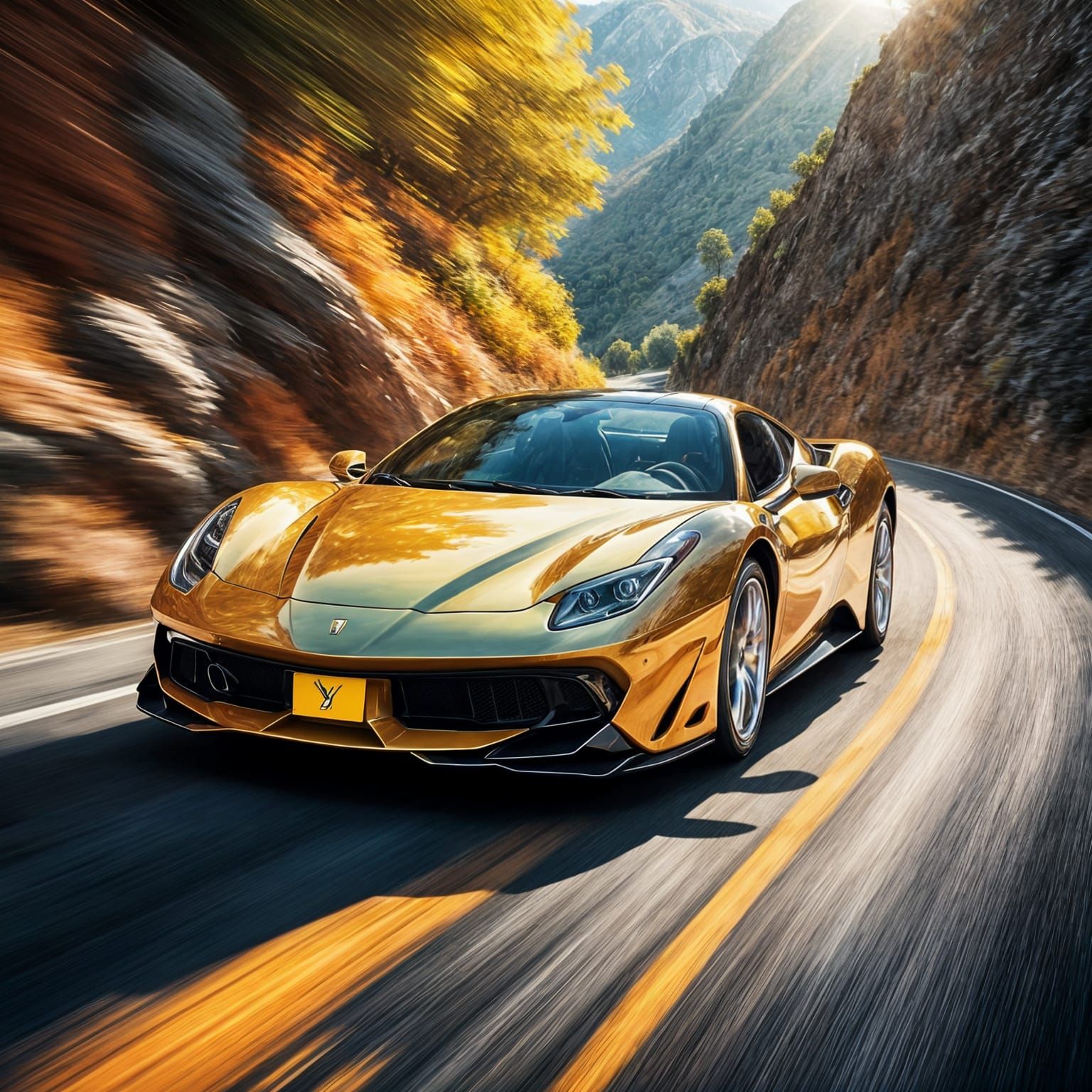 Racing around the mountain   by @H