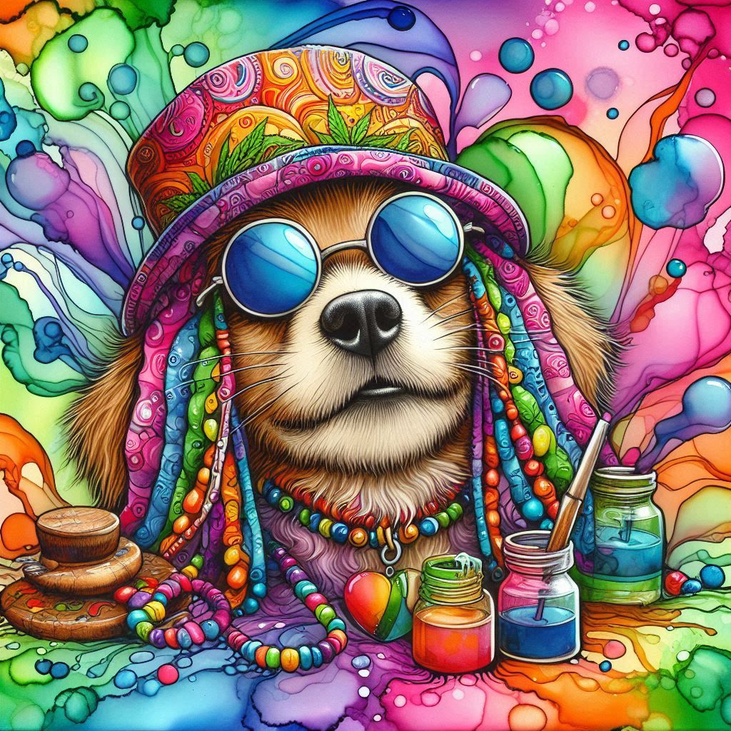 Hippy dog