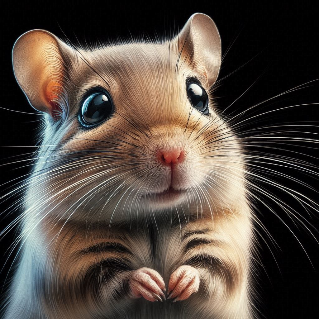Very cute gerbil