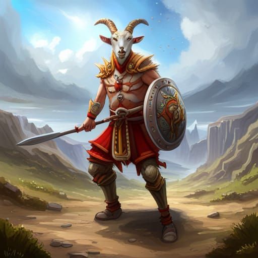 goat warrior