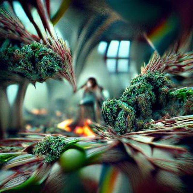 cannabis #vfxfriday - AI Generated Artwork - NightCafe Creator