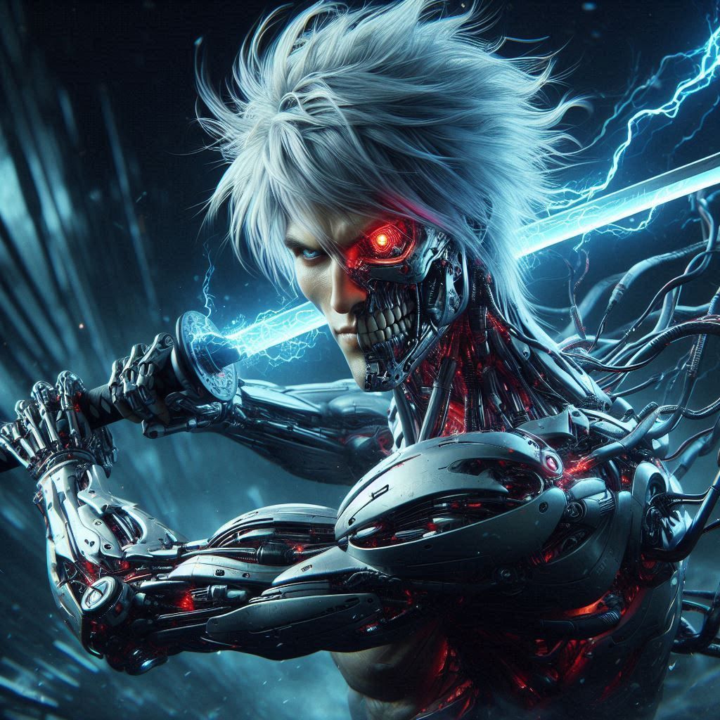 Inspired by Raiden from Metal Gear