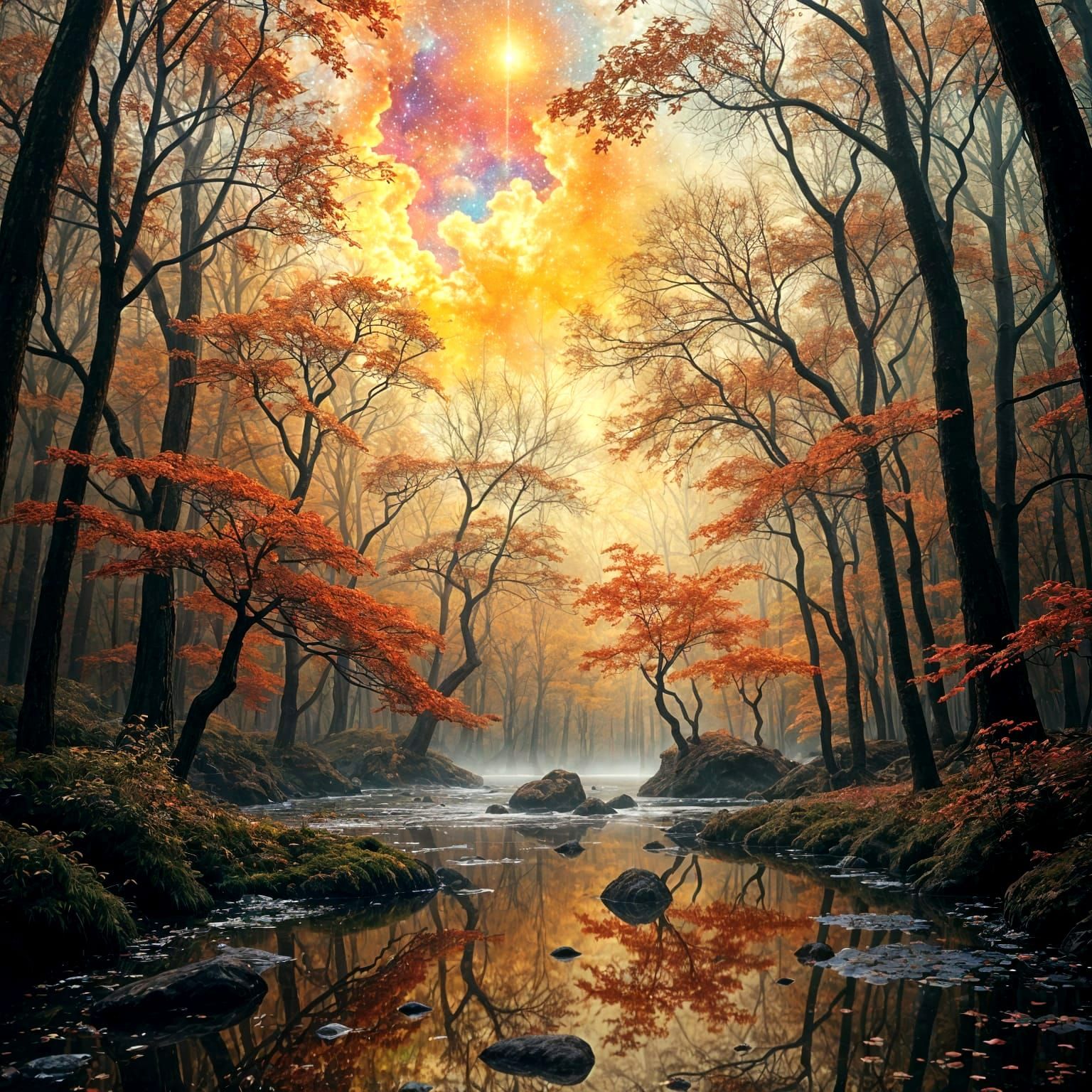 Autumn forest   by @photon