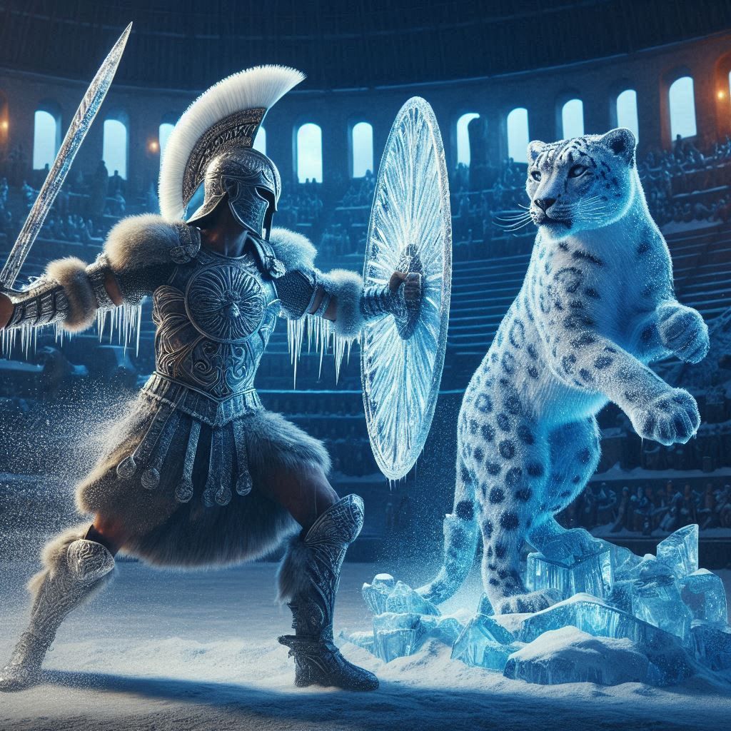 Winter Gladiator 🆚 Snow leopard