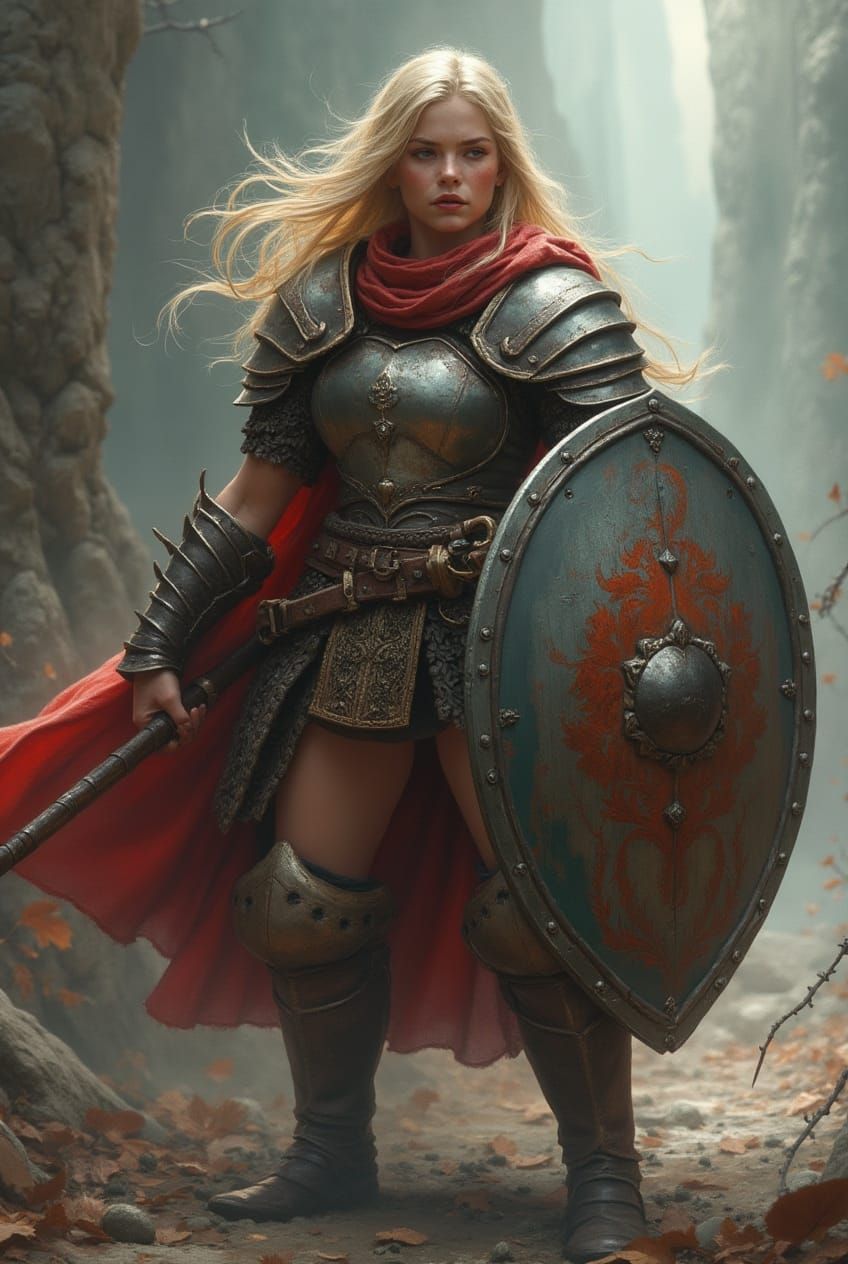 Sentry Defending The Canyon Pass