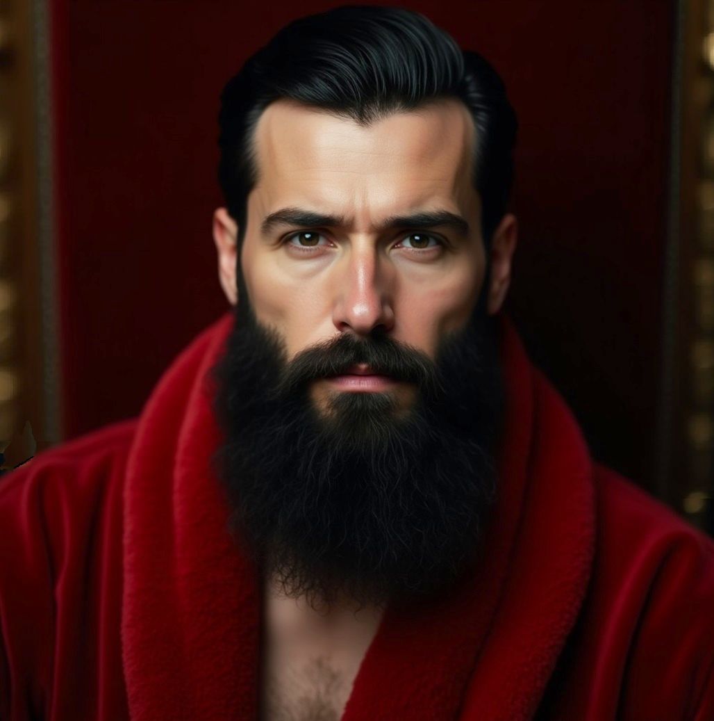 A man with full beard