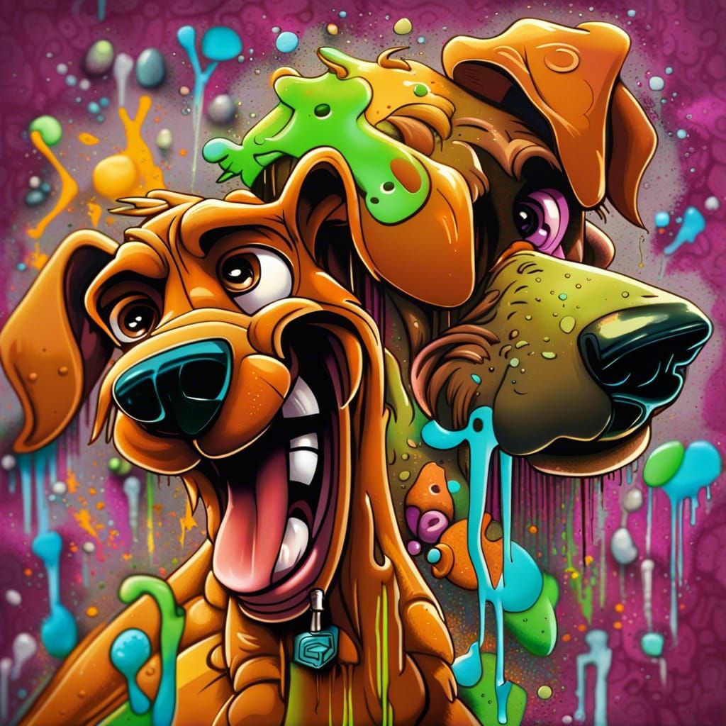 scooby doo and shaggy - AI Generated Artwork - NightCafe Creator