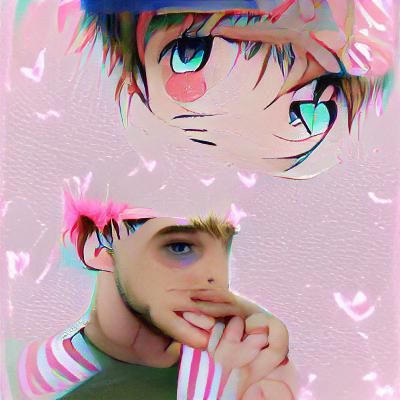 Cute anime boy