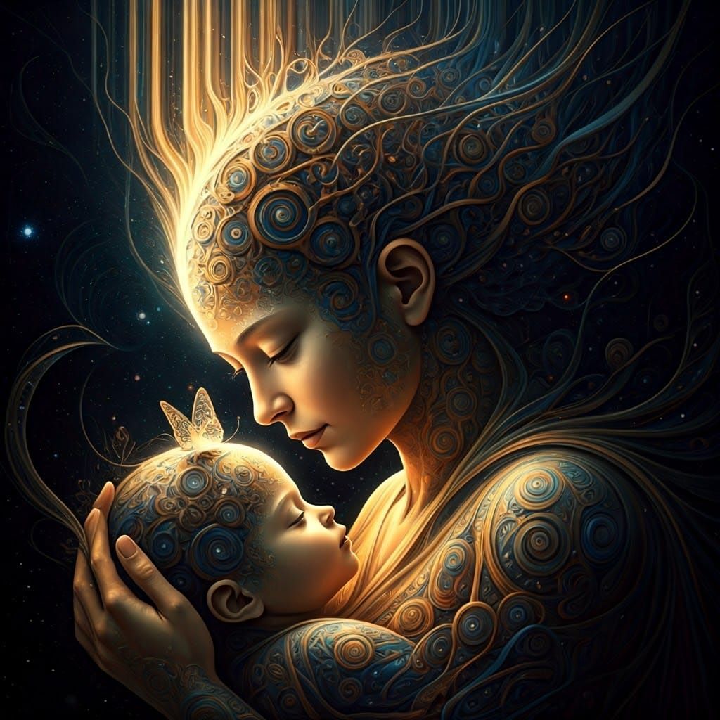  motherly figure   by @amrellin