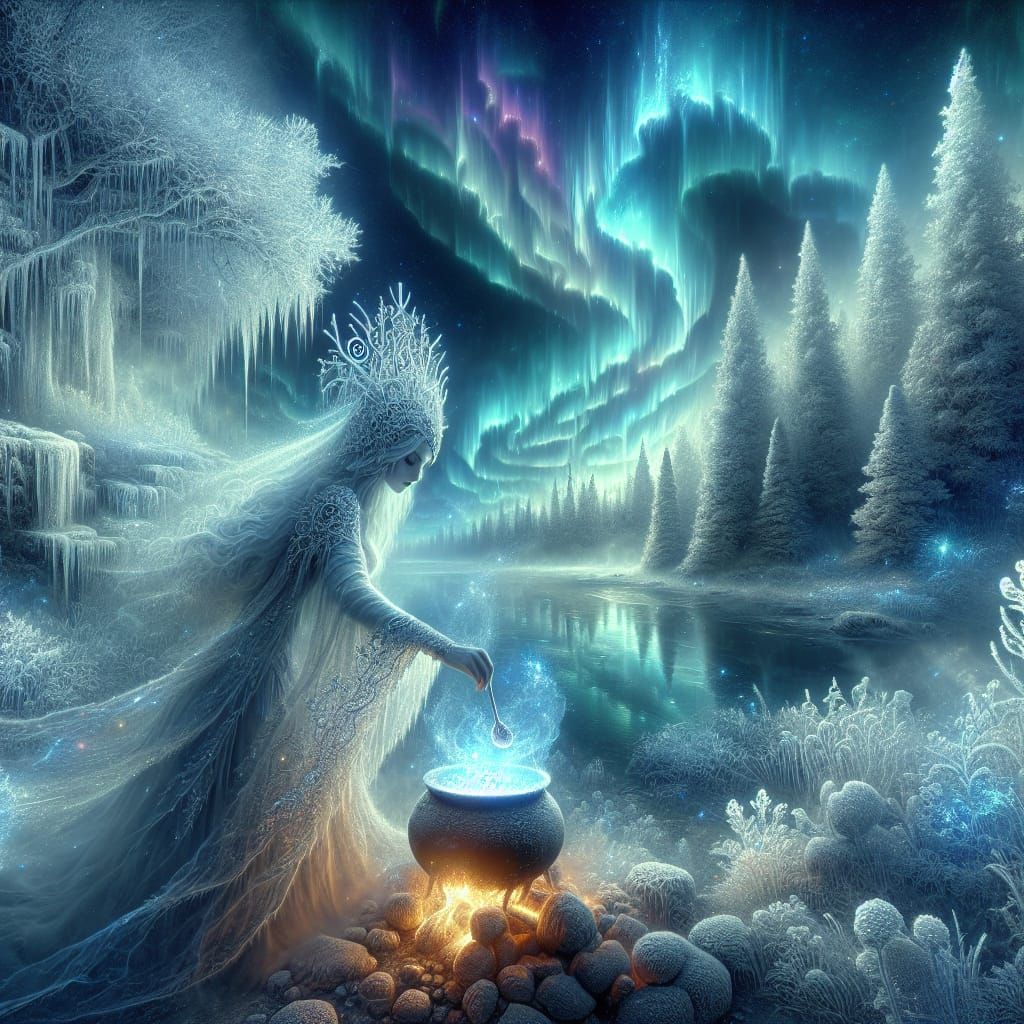 Transforming a world into ice and snow
