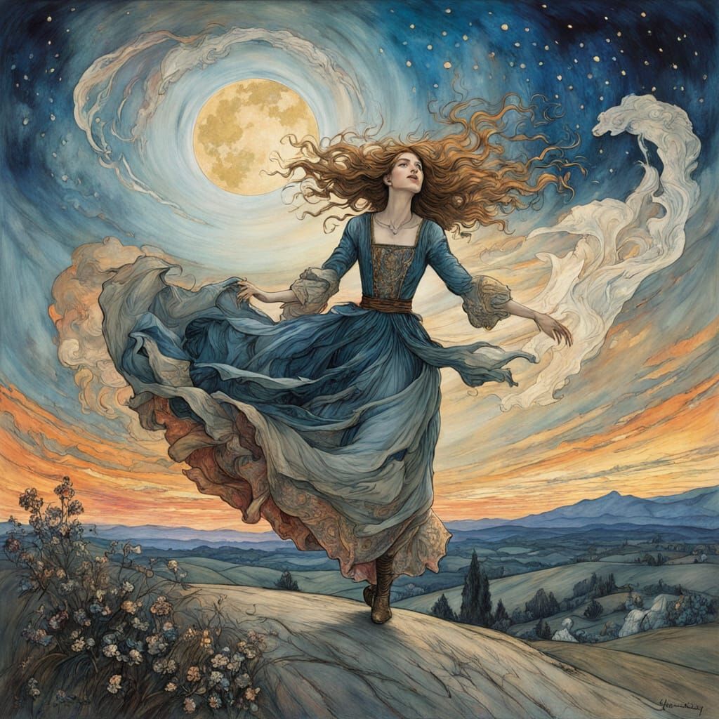 Move along the wind  by @Saya Yukino