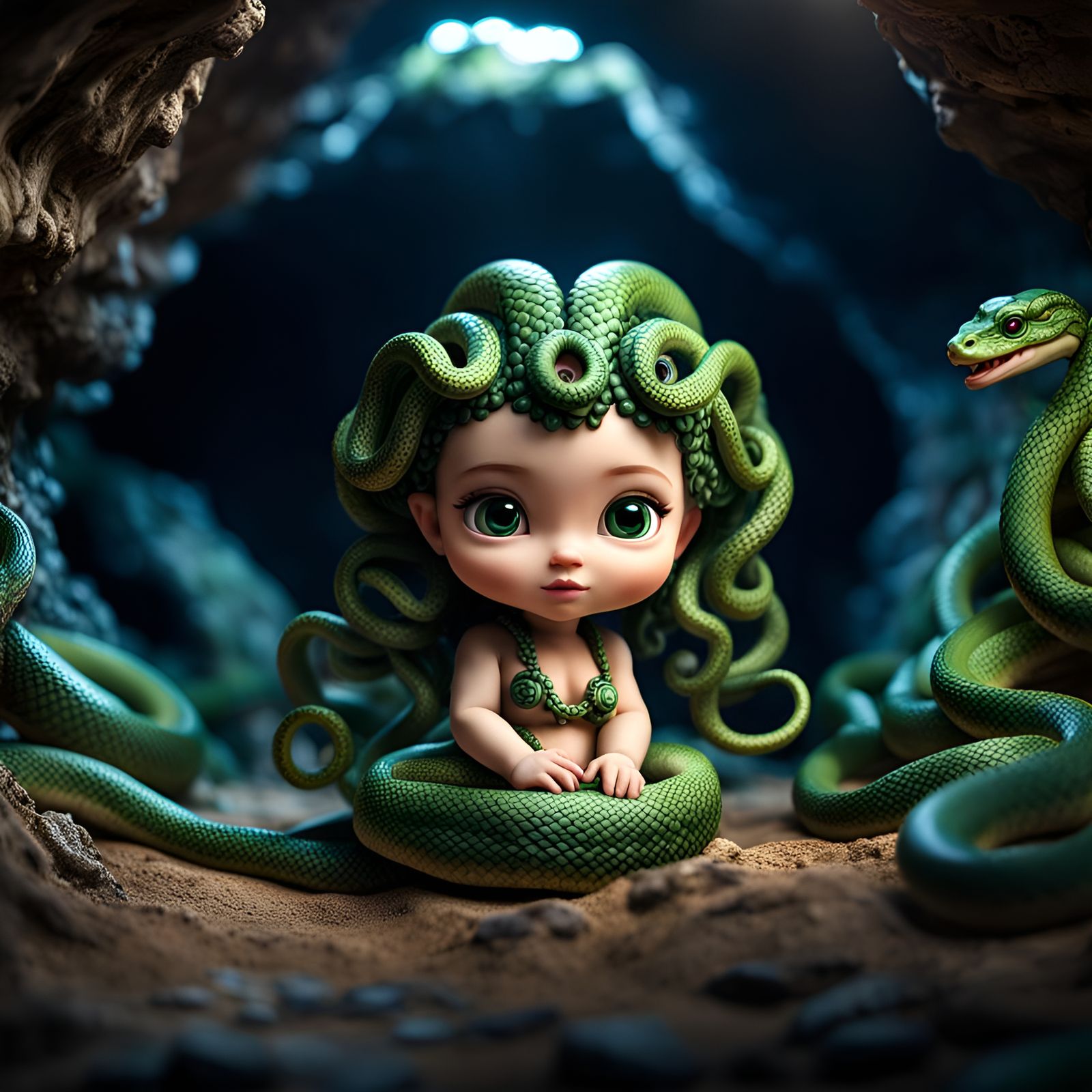 LITTLE MEDUSA  by @Lilith
