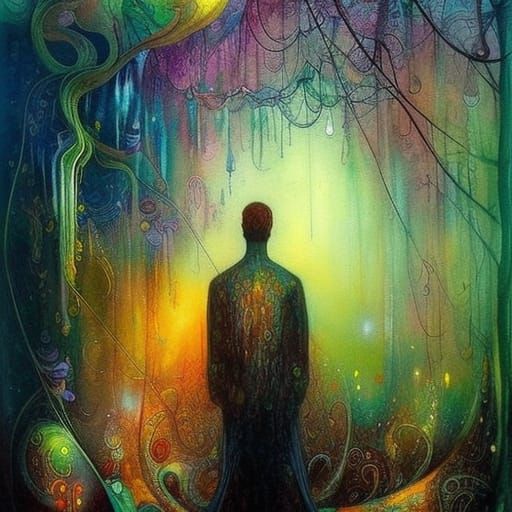 Mysterious figure