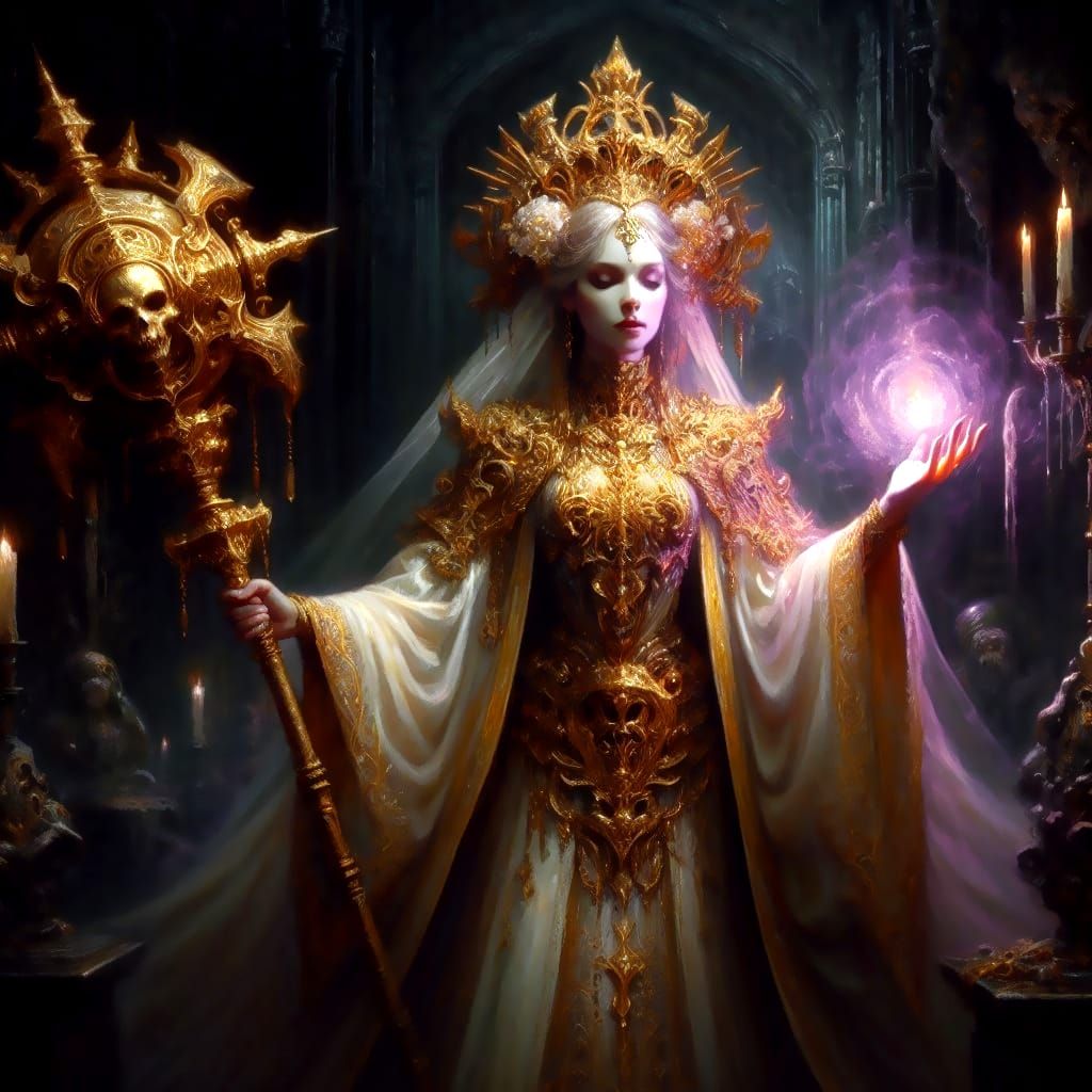 Priestess of the graven