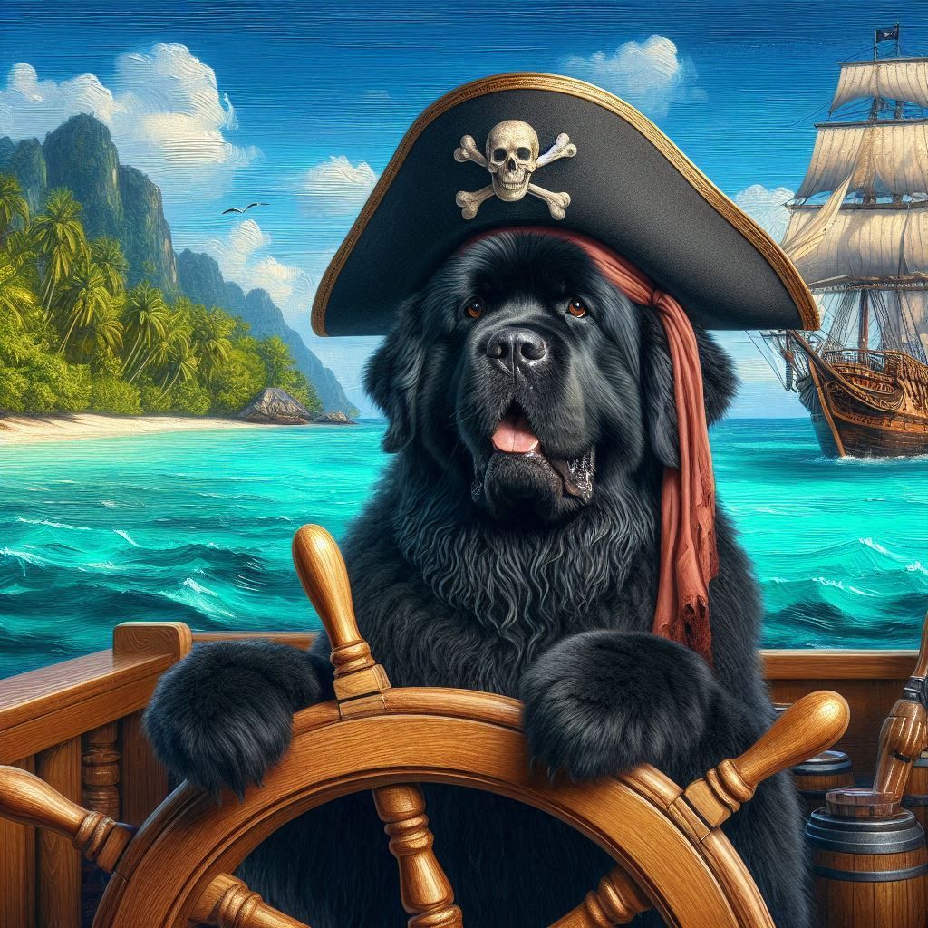 Blackbeard's Faithful Dog Blacknose