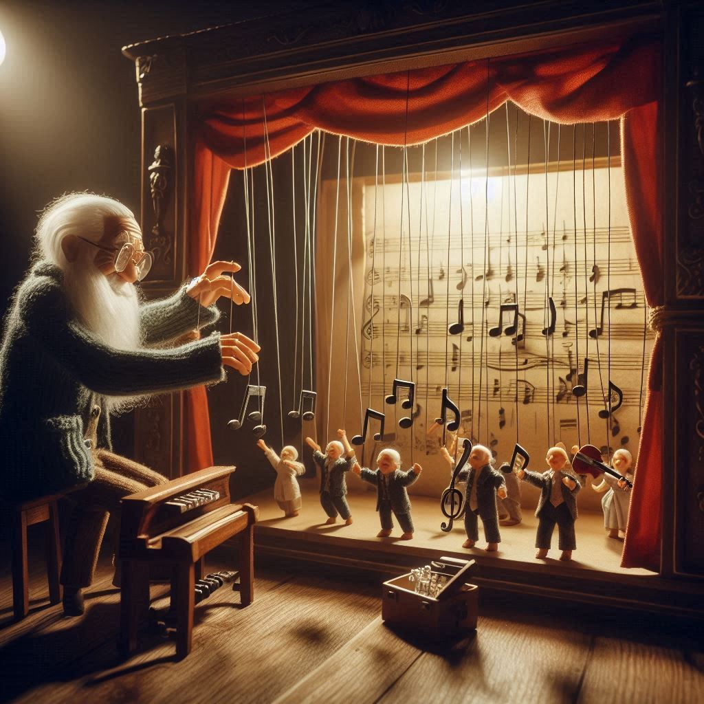 The puppeteer Maestro