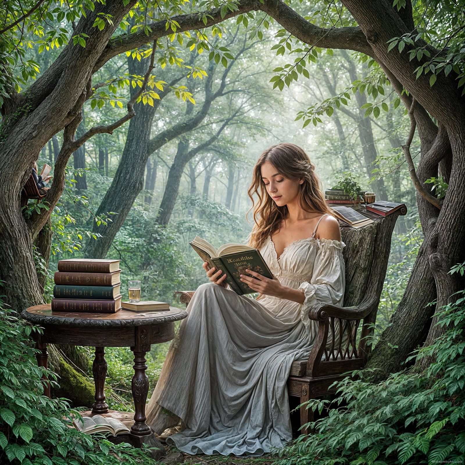 Cozy Reading Nook   by @SUSSITA