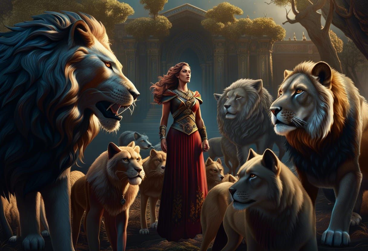 A powerful woman who speaks to animals  by @Katy