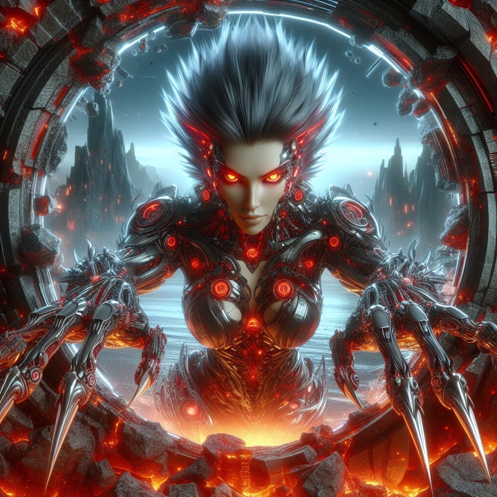 Female Cyber Demon