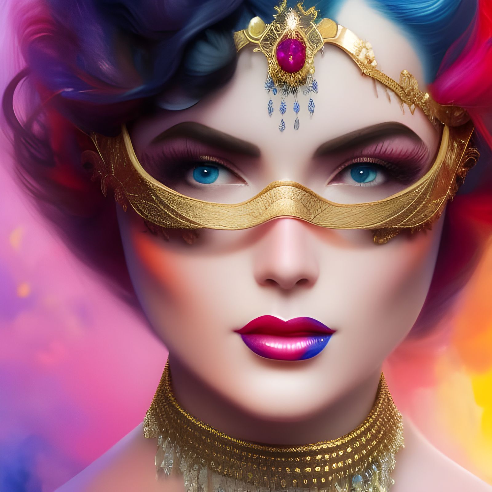 Masquerade - AI Generated Artwork - NightCafe Creator