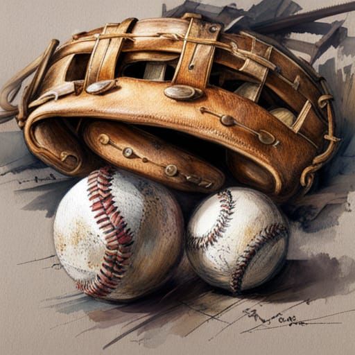 Baseball Memories  by @Lady Maureen