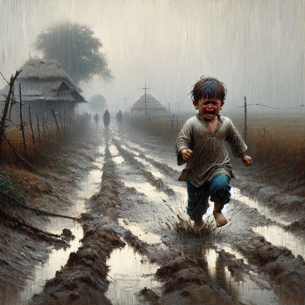 Tears in the Mud  by @Hanzl