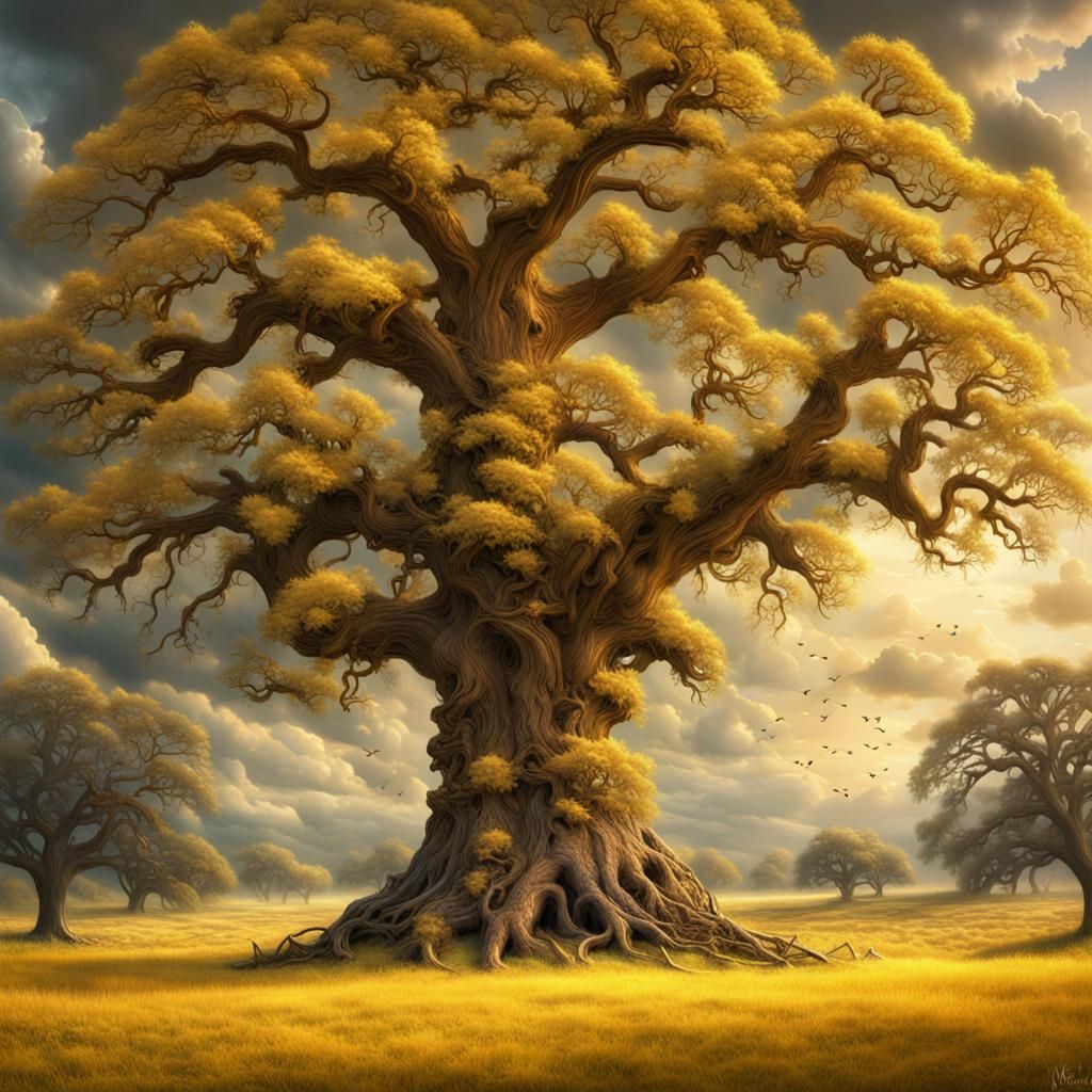 The Old Yellow Oak