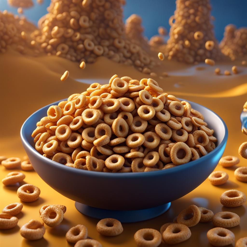 honey nut cheerios AI Generated Artwork NightCafe Creator