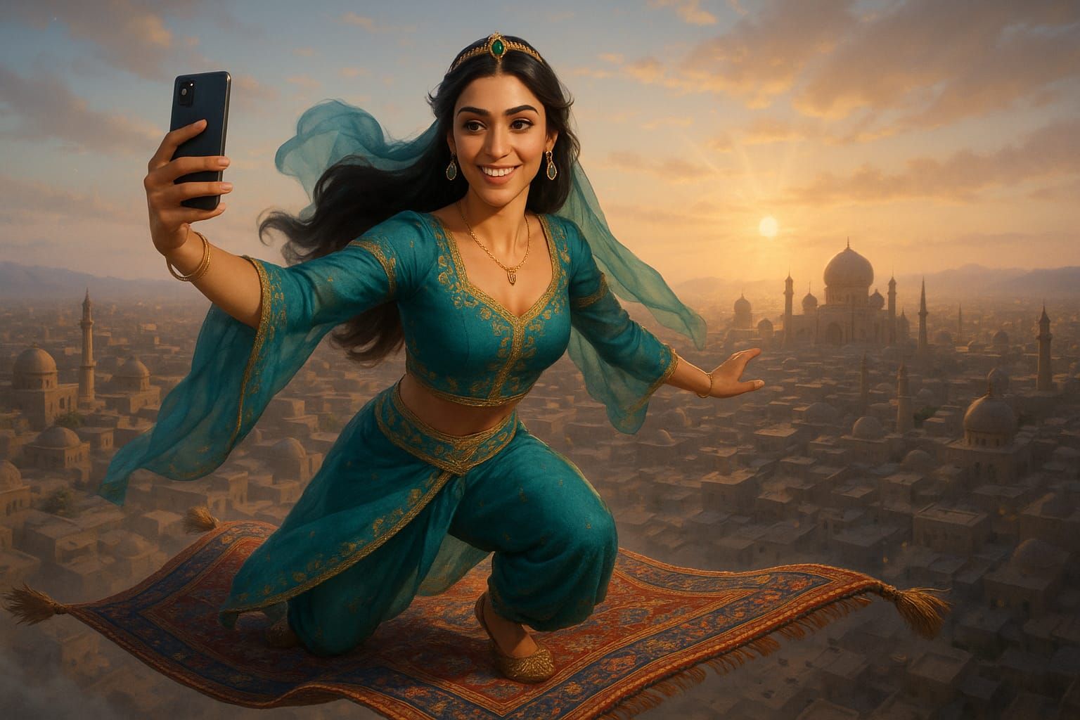 Princess Jasmine's magic carpet ride (2)