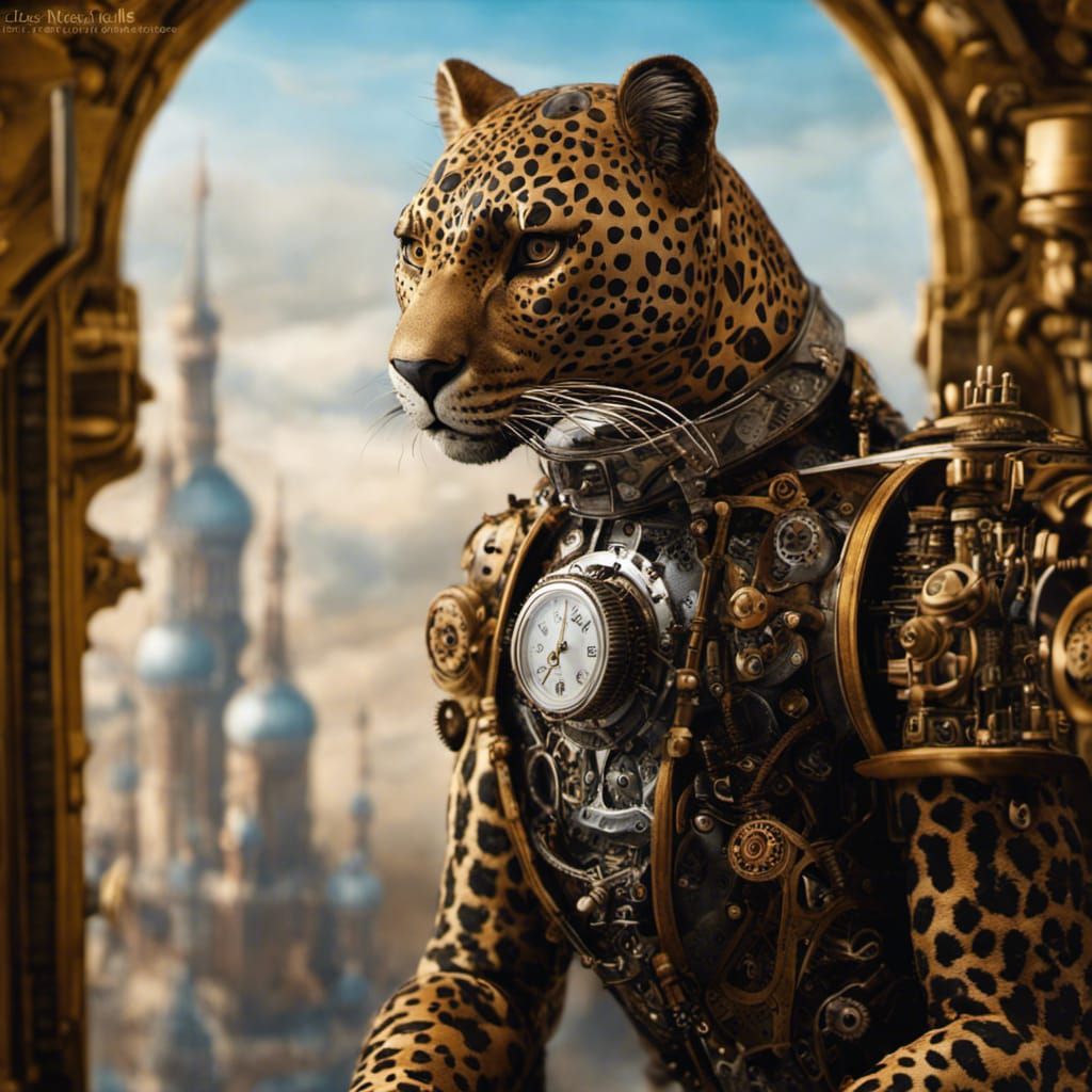 Steampunk leopard revisited