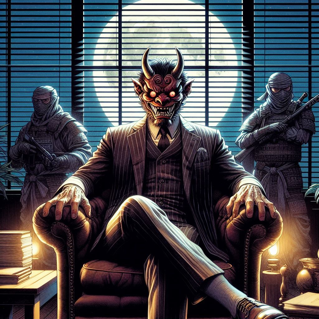 The Demon Mask and The Kakushi-te