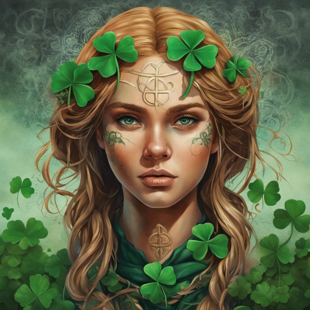 Celtic Girl - AI Generated Artwork - NightCafe Creator