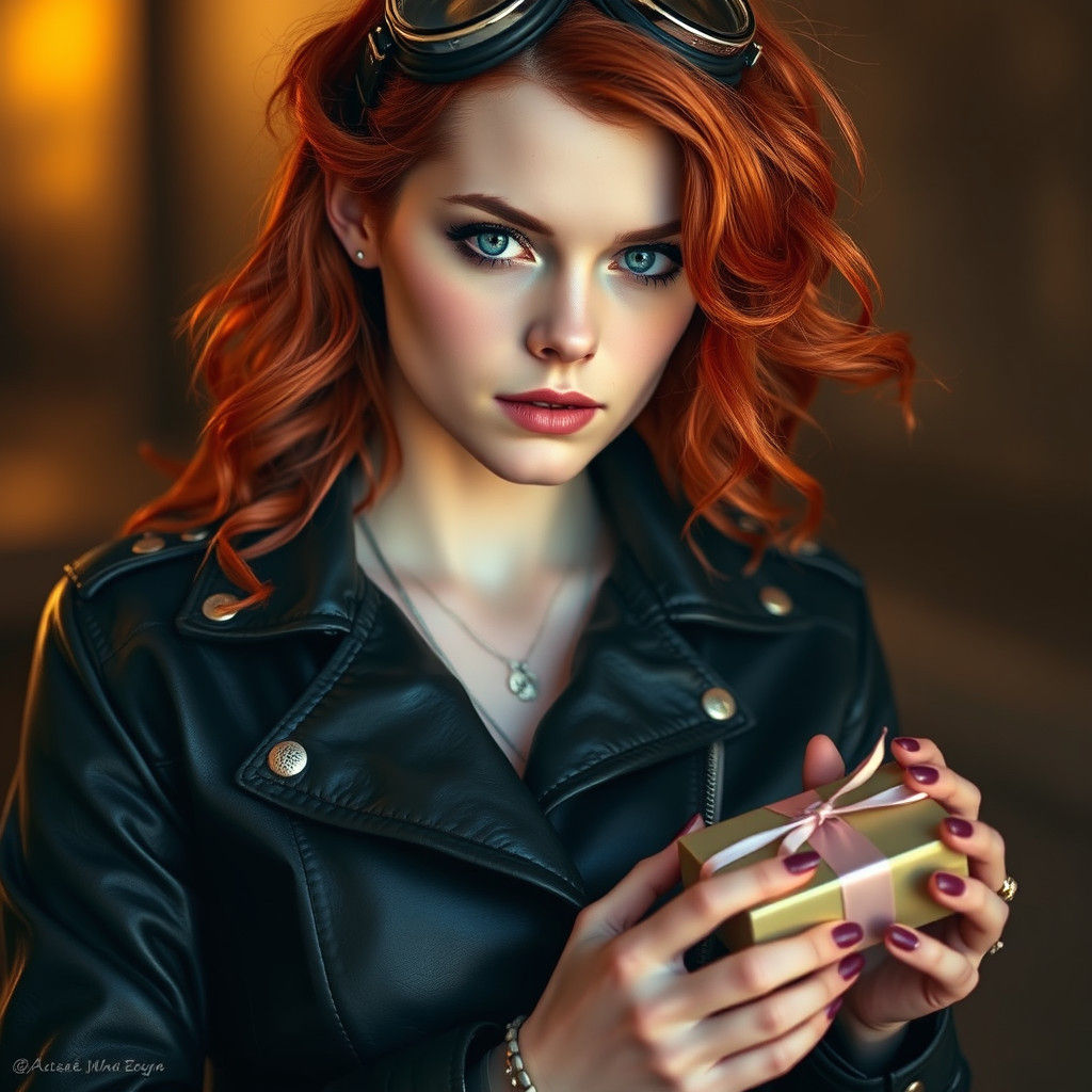 fashionable girl  by @Hodala Yang