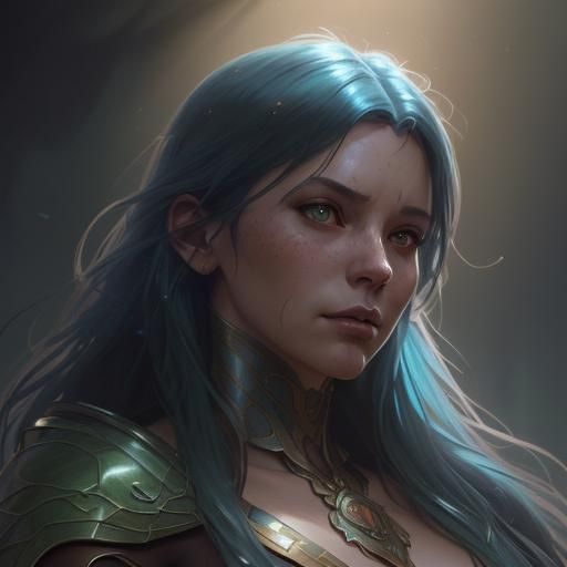 Detailed Snake Portrait in Hyperdetailed Style