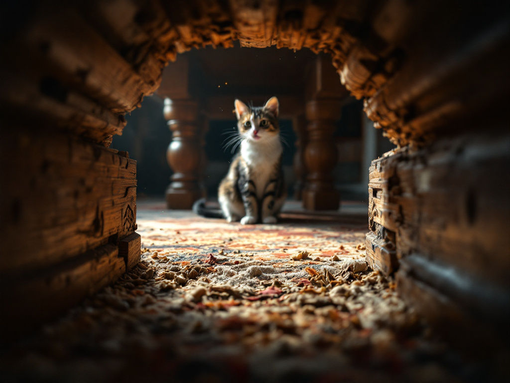 View from a mouse hole