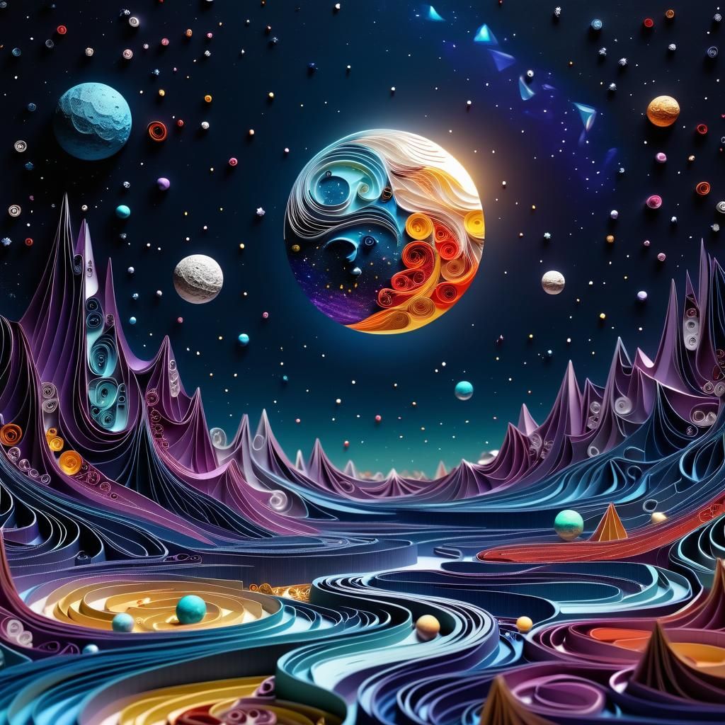 Swirly surface