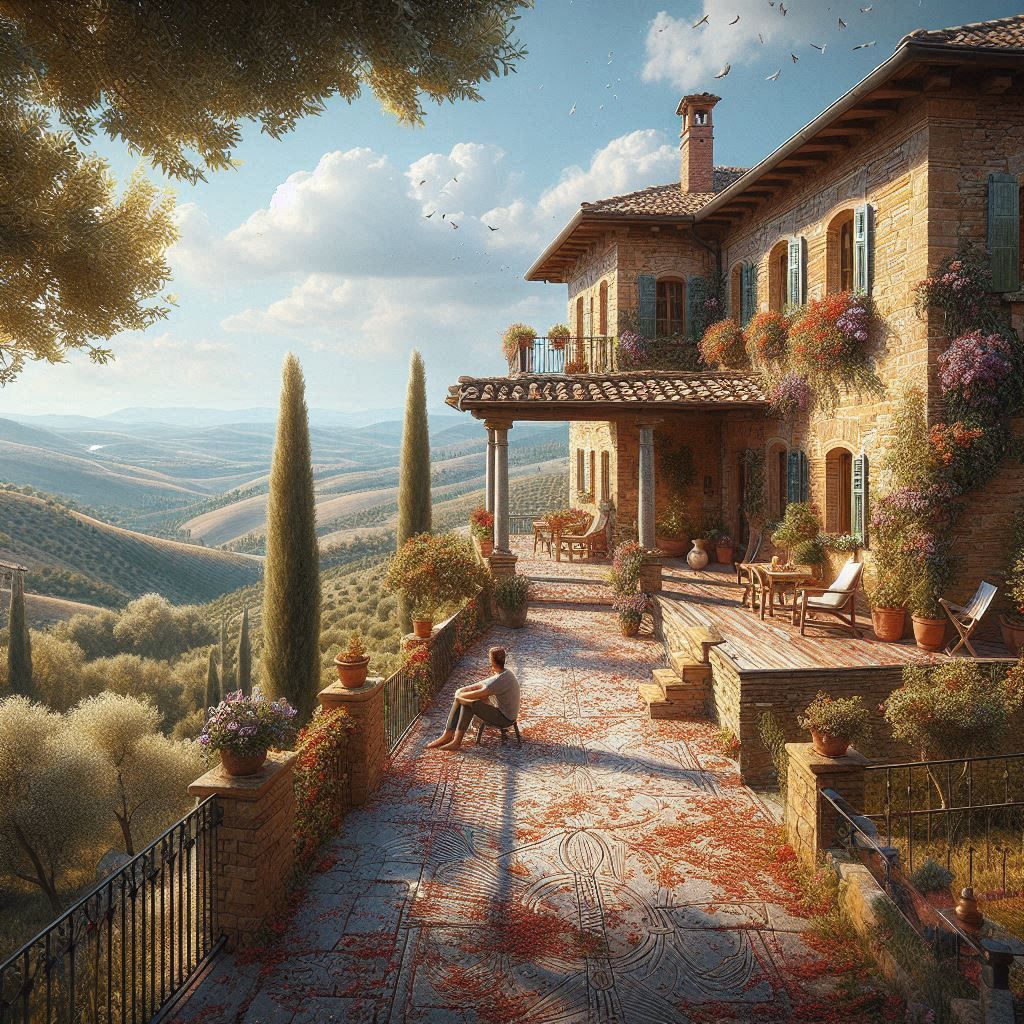 Italian Villa With Views