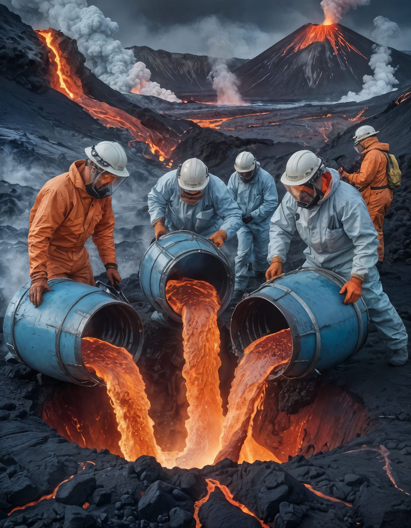 Hurry Up on the Refill, We've Got 2 More After This  by @Quiet Volcano