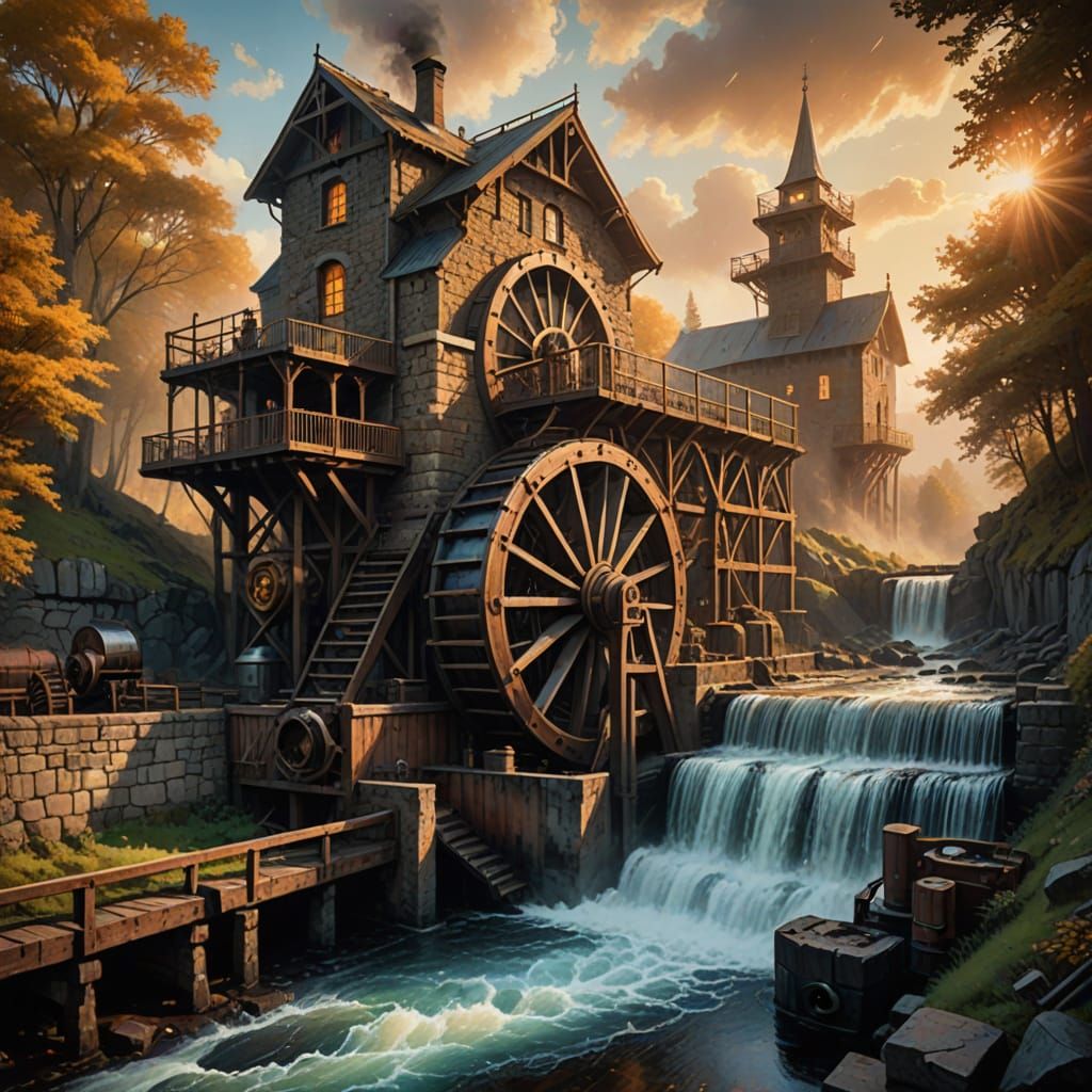 start of industrialization   by @Corn Clay