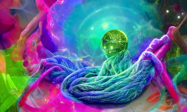 inter-dimensional yarn