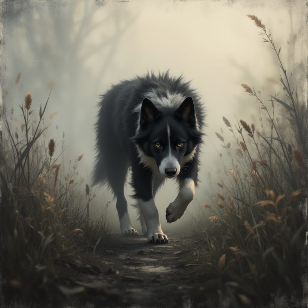 The Border Collie (6)  by @Wolfkazzy