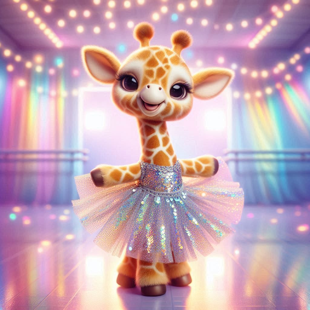 Giraffe in a Tutu