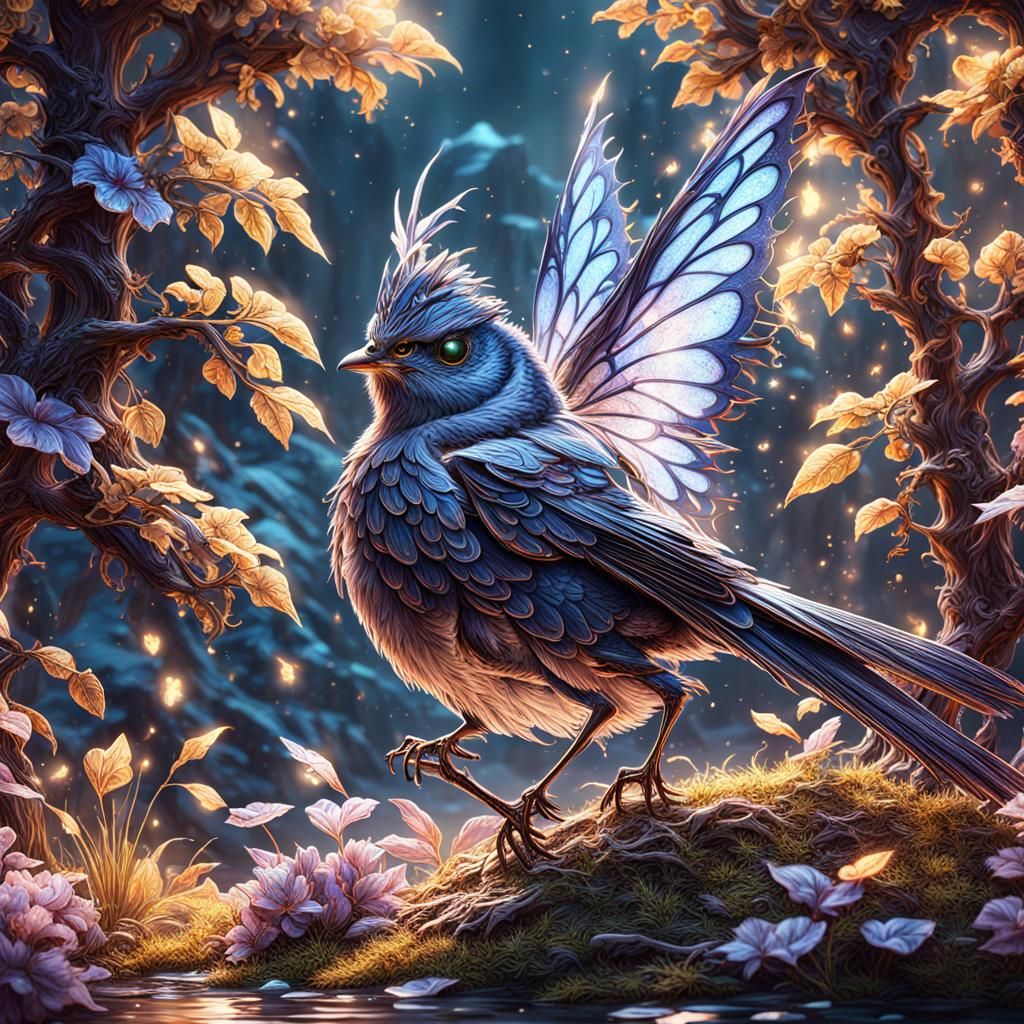 Fairy Nightingale
  by @Dorian