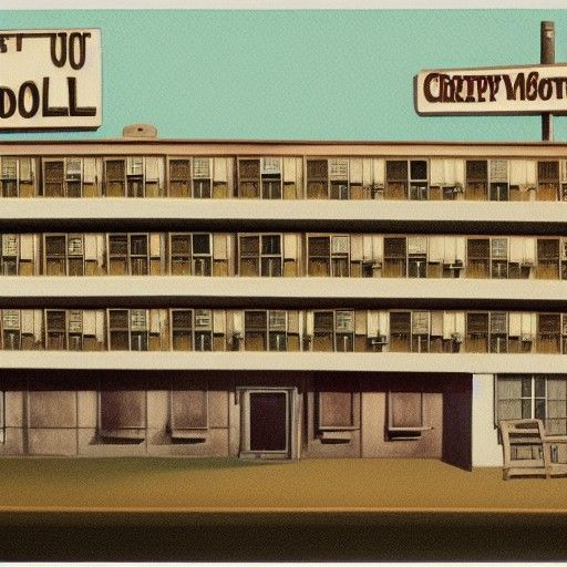 Creepy motel