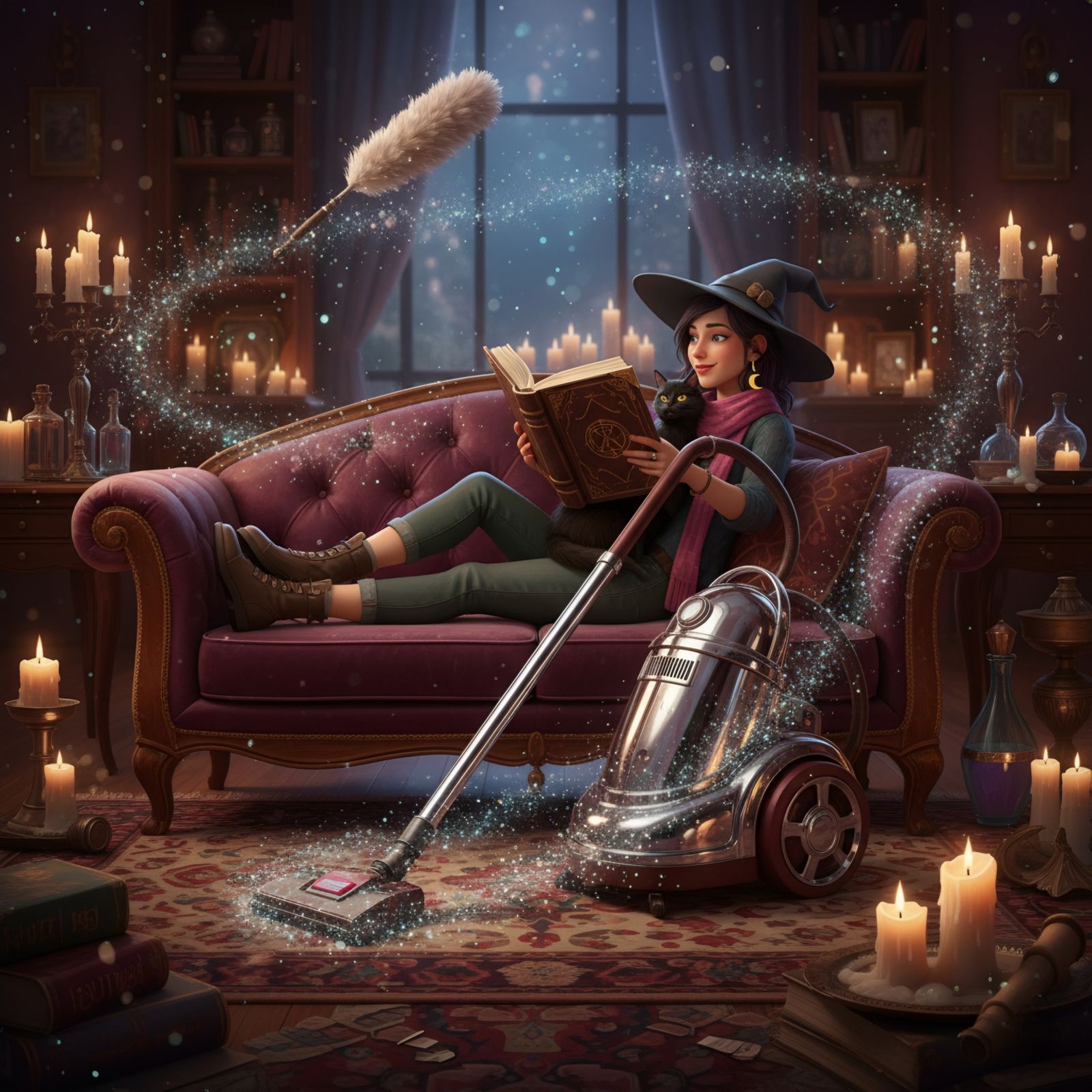 Relaxing homework 😁