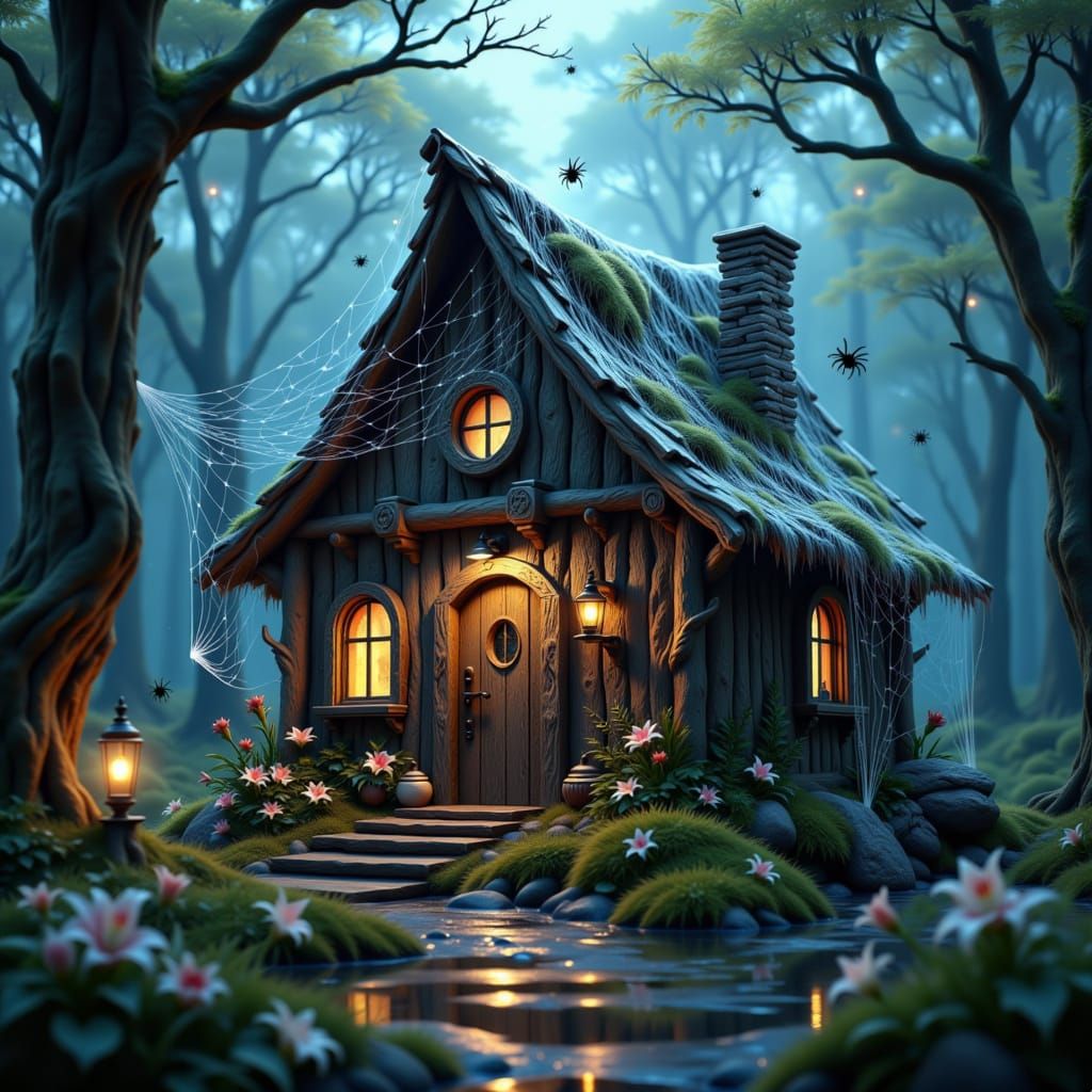 Testing my New LORA <lora:Forest Magic:1.0>