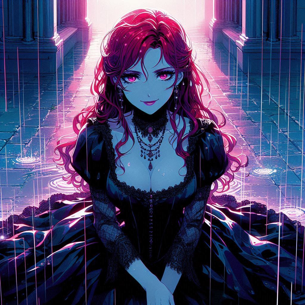 Beneath the Downpouring Rain