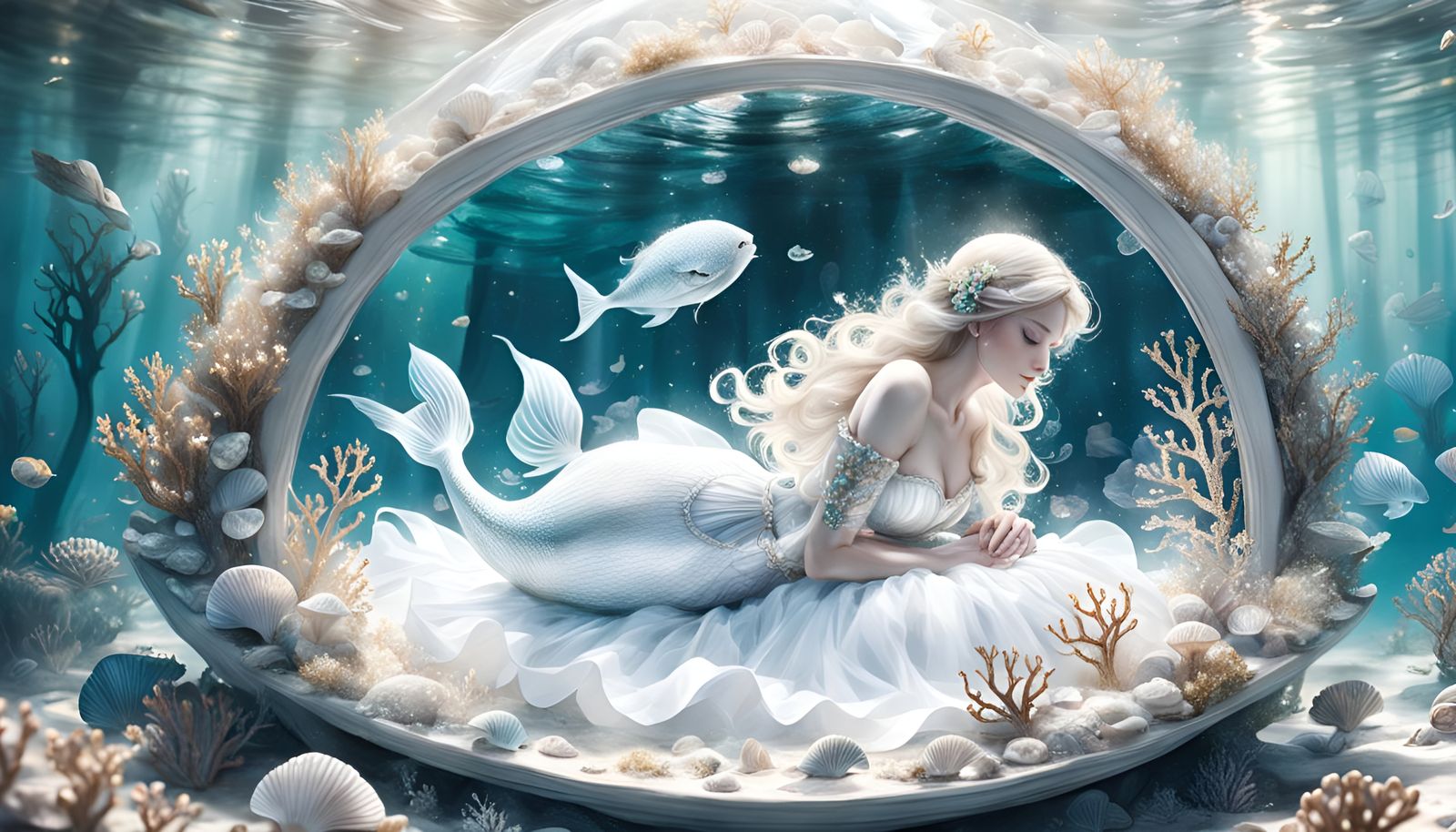 An Ode To Mermaids Ai Generated Artwork Nightcafe Creator